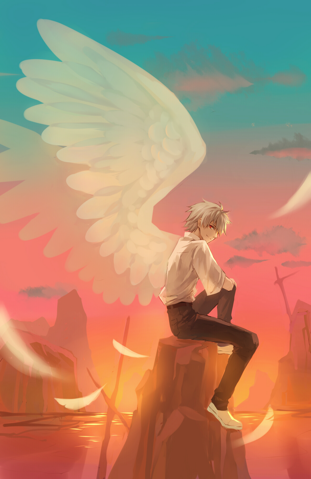 Nagisa-Kaworu-Evangelion-Anime-kosaka64-4032722.jpeg - Каору - Evangelion  Not End | Форум