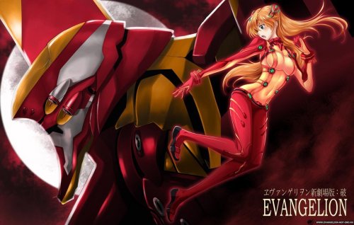 Asuka and Eva-02