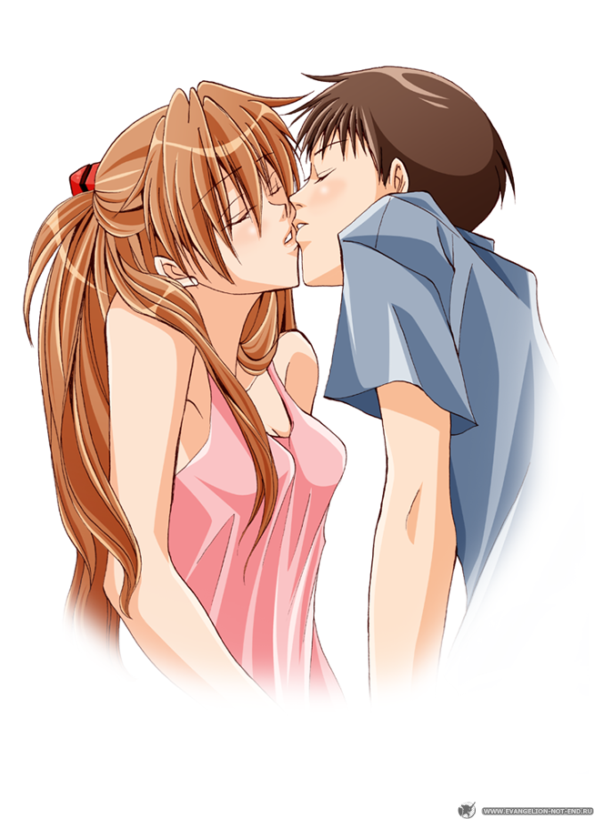 Синдзи душит. Asuka Evangelion поцелуй Синдзи. Аска Лэнгли и Синдзи поцелуй. Синдзи Икари и Аска поцелуй. Asuka and Shinji Kiss.