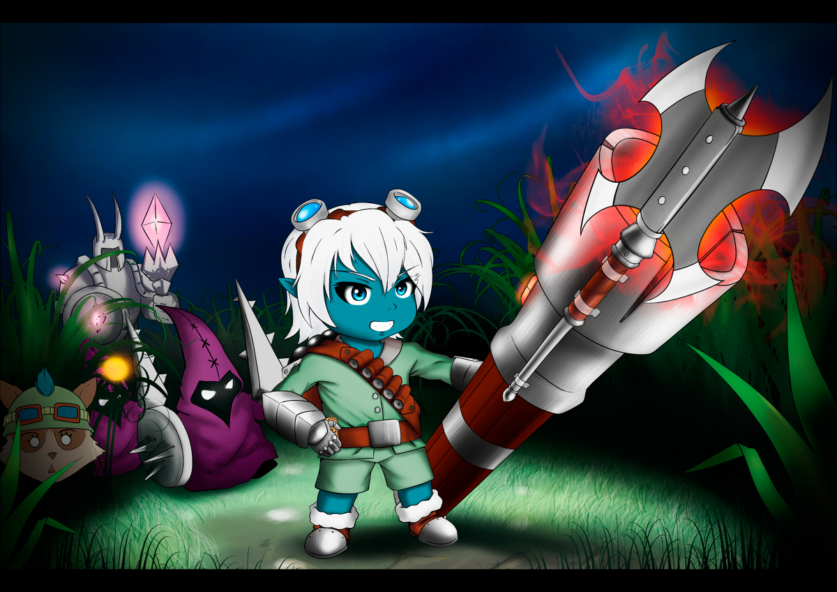 Tristana is goin' melee