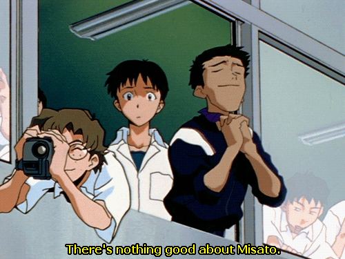 [Shinji screaming] 1.0