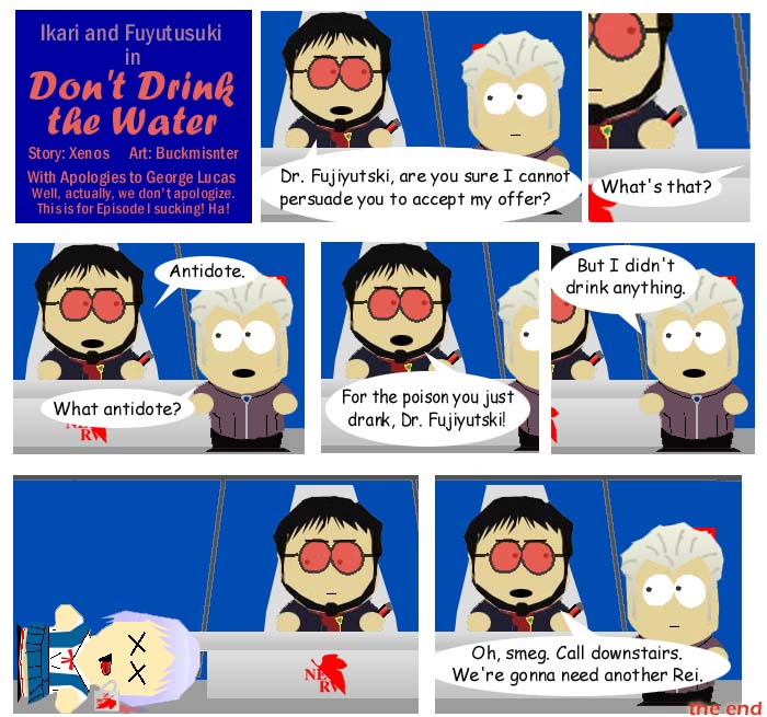 Don't drink the water