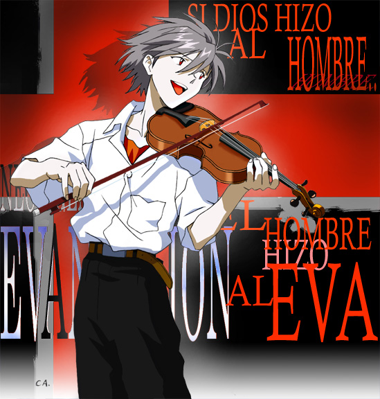 kaworu violin rojo By reith Iv