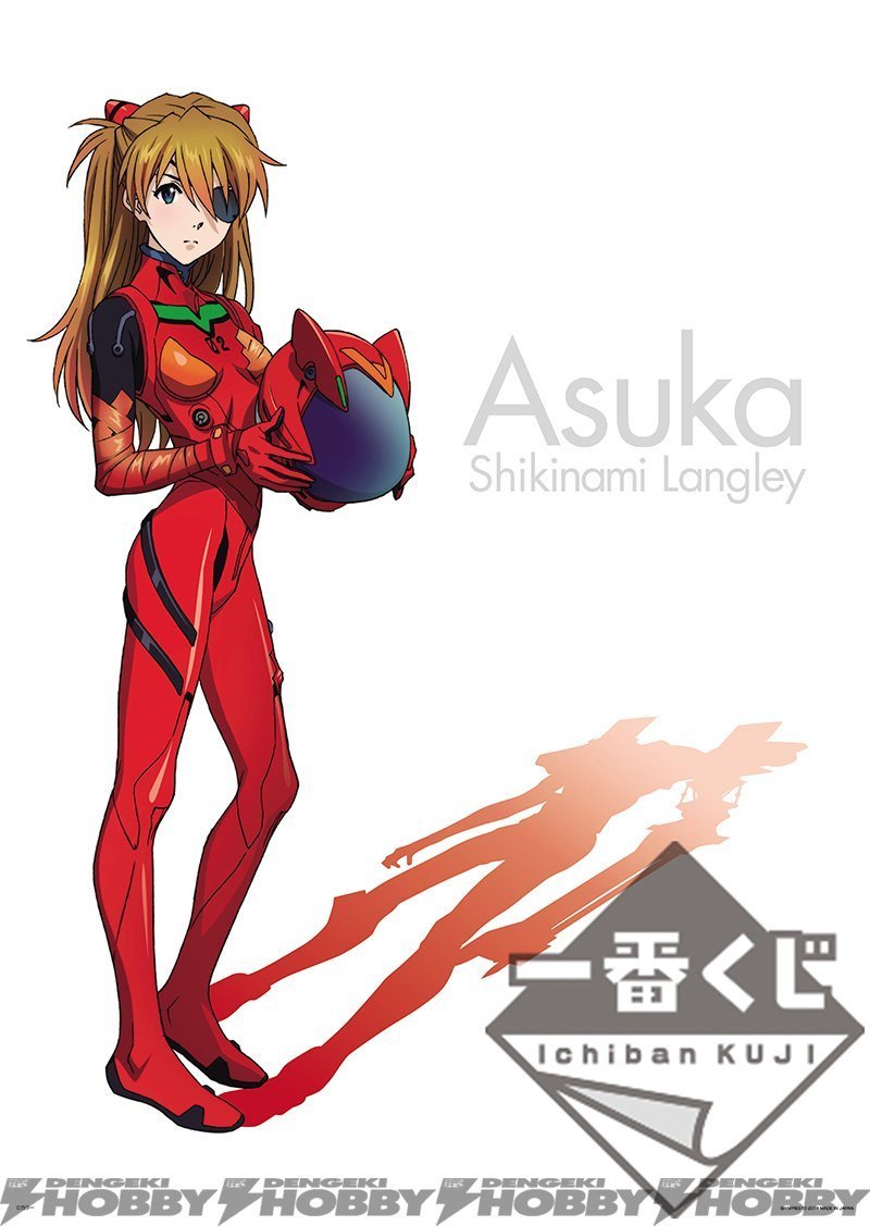 Евангелион мерч. Evangelion Official Merch. Sega оригинальная серия SPM ева Асука.