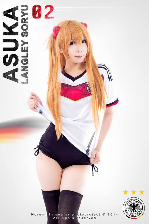FIFA World Cup Asuka Cosplay 13 by Mikan