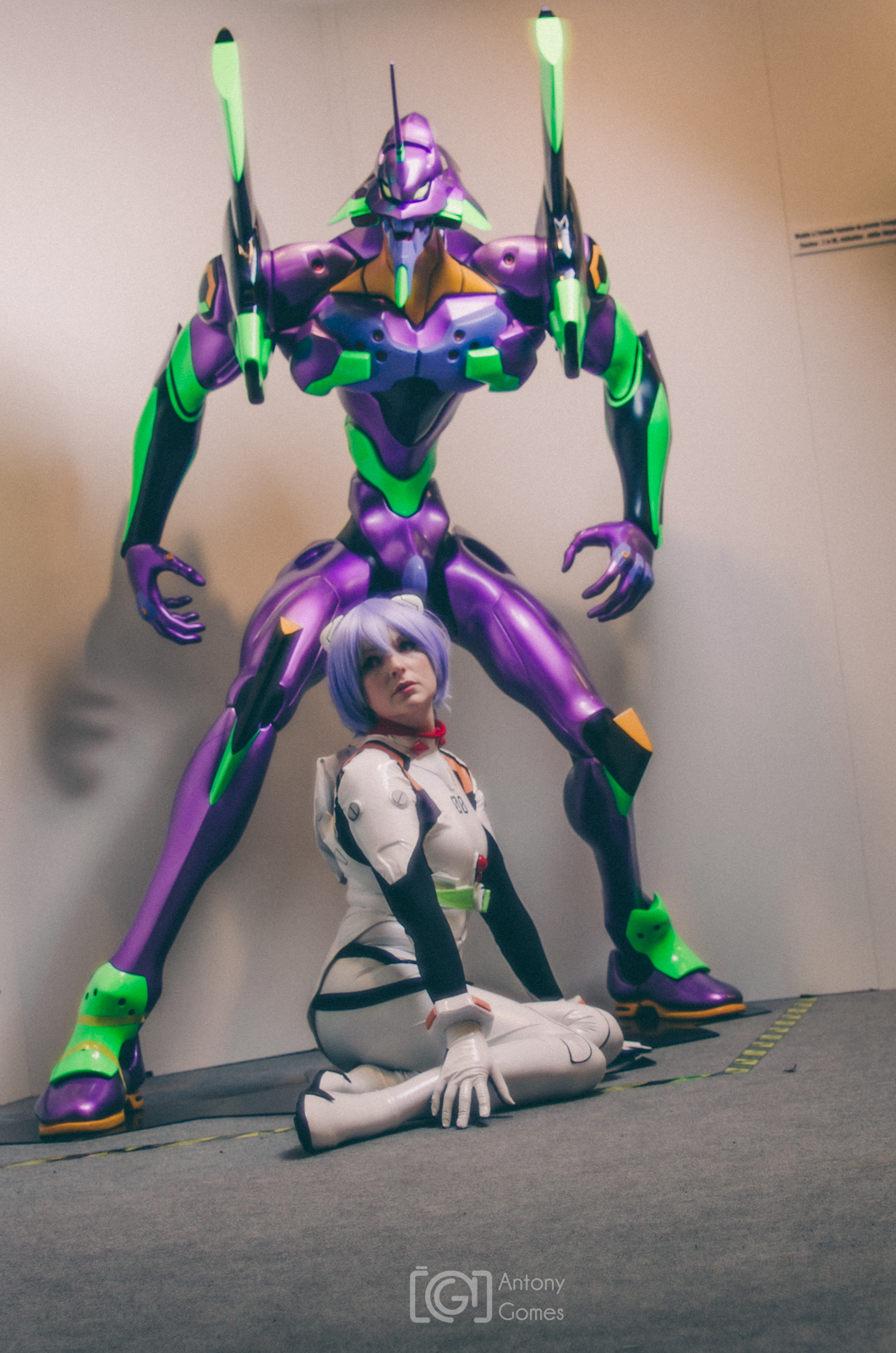 Rei ayanami with Eva 01 By sweet empathy d6p27sp