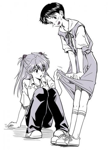 Ikari Shinji Evangelion Anime Asuka Langley 3232975