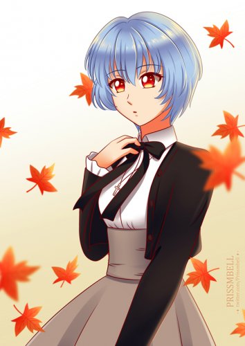 Rei in Red by Prissmbell