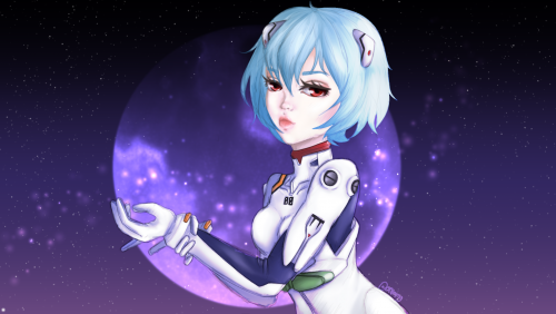 Rei Ayanami by oppaigg