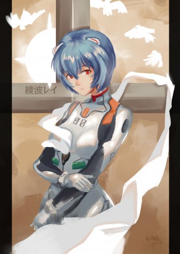 Ayanami Rei by XGBGHOST