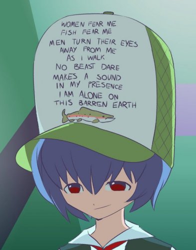 Rei's hat