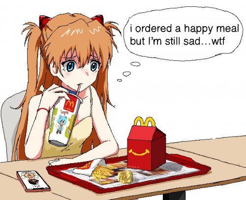 Happy Meal for Asuka by aiu404l