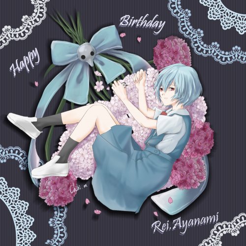 Rei Ayanami Birthday Festival 2022 by ちび丸