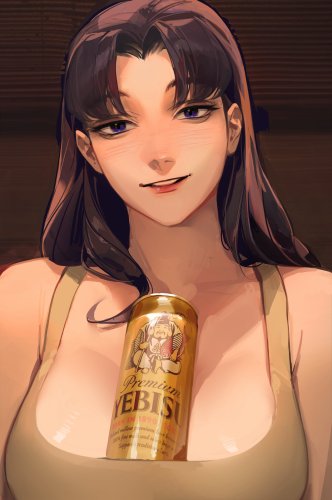 Misato's Beer by LIMART