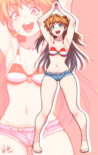 Asuka Swimsuit by ほりシン
