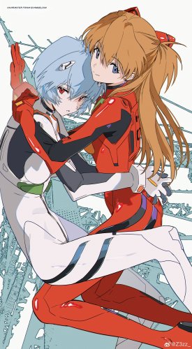 Ayanami x Soryu by z3zz4