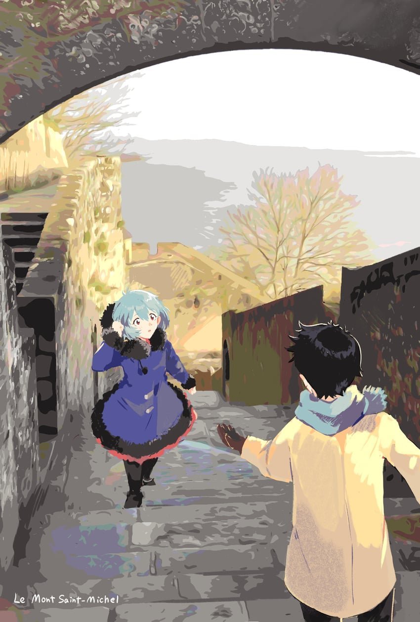 ayanami_rei_and_ikari_shinji_neon_genesis_evangelion_drawn_by_vrnr4487__sample-2842fa33527fe41db6300319301d4907