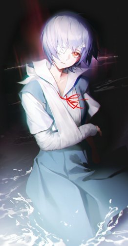 ayanami_rei_neon_genesis_evangelion_drawn_by_alohayuja